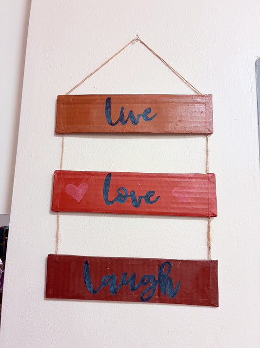 Hand crafted wall hanging decor